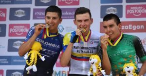 German Darío Gómez campeón nacional de ruta