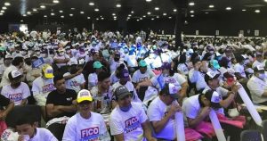 Adeptos de Fico en Barrancabermeja