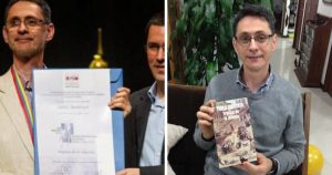 ganó el premio Rómulo Gallegos, galardón más prestigioso de América Latina, con su novela Tríptico de la infamia,